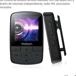 Yoton Bluetooth 5.2 Clip MP3 Player Black Fm Radio Independent Volume Button New. Price: $29.86.