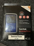 Sandisk Sansa Fuze+ Blue MP3 Wma Player SDMX14R-004GB-A57B New. Price: $79.99.