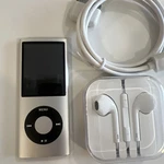 Apple Ipod Nano 4TH Generation, 16GB, Silver, New Battery Installed. Used. Price: $100.80.