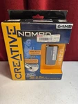 Creative Nomad Muvo 64MB MP3 Player Vintage Usb Flash Drive New Sealed. Price: $55.00.