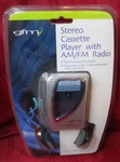 New Gfm Portable Stereo Cassette Player Am/fm Radio Model RP-306 W/headphones. Price: $19.95.