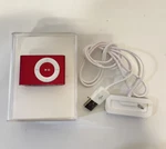 Apple Ipod Shuffle 2ND Generation Special Edition Red (1 Gb) W/ Box Used. Price: $49.99.