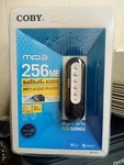Coby MP3 Audio Player 256MB MP-C843 120 Songs New Sealed Free Shipping. Price: $29.95.