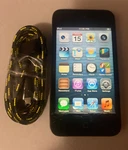Apple Ipod Touch 4TH Generation 32GB Black/chrome Unlocked W/ Used. Price: $23.00.