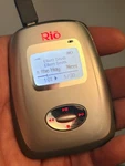 Rio Carbon MP3 Player Vintage 2004 - 5GB Silver (90260554) ** Needs Battery Used. Price: $40.00.