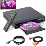 Dvd Player, Cd Players For Home, Tv, Hdmi And Rca Black New. Price: $51.09.