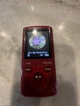Sony Walkman Fm Radio MP3 Digital Media Player (NWZ-E384) Red Used. Price: $59.95.