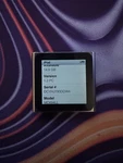 Apple Ipod Nano 6TH Generation MC694LL 16GB Graphite Tested (weak Battery) Used. Price: $35.00.