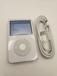 Apple Ipod Classic 5TH Gen 60GB White New Battery Tested Working Used. Price: $184.95.