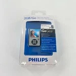 New Philips Gogear 2GB MP3 Digital Media Portable Music Video Player SA3021 Seal. Price: $44.99.