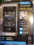 Coby MP822 4G Black Touchscreen Multimedia Player 2.8 Nos New. Price: $60.00.