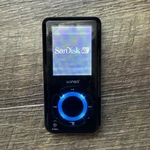 Sandisk Sansa E280 Black 8GB Headphone MP3 Player - Bad Battery Life Used. Price: $14.99.