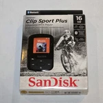 New Sandisk Sansa Clip Sport Plus Black 16GB MP3 Bluetooth Player. Price: $169.00.