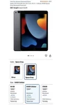 Apple Ipad 9TH Generation 2021 10.2-INCH Wi-fi, 64GB, Gray MK2K3LL/A New. Price: $169.00.