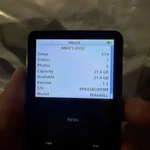 Apple Ipod Classic 5TH Generation Product Line Black MP3 Player Used. Price: $80.00.
