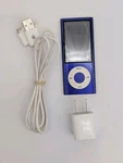Apple Ipod Nano 5TH Generation Blue (8GB) A1320 With Oem Charging Cord Used. Price: $59.99.