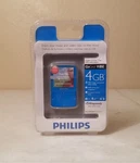 New Sealed Philips Gogear Vibe 4GB MP3 Player/blue 2009. Price: $85.00.