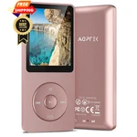 Agptek A02S MP3 Player, 70 Hours Playback Lossless Sound 16GB, Rose Gold New. Price: $50.98.