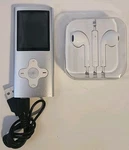 Eclipse MP3 Digital Music Video Player 4GB M-180SL Silver Charger Earbuds Bundle Used. Price: $15.00.