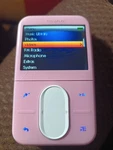 Creative Zen Vision Pink ( 30 Gb ) Digital Media Player Used. Price: $65.00.