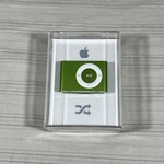 New Apple Ipod Shuffle 2ND Gen A1204 1GB MP3 Player Green Nib. Price: $74.99.