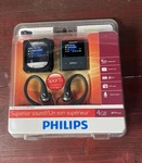 Philips Gogear Raga 4GB Sports Companion MP3 Player Sealed New. Price: $50.00.