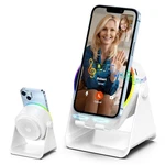 Dohelly Wireless Induction Audio Bluetooth Speaker, 4 1 Phone Stand Speakers New. Price: $50.20.