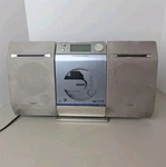 Philips MCM276R Micro System Cd Player Silver Usb Direct Am/fm Wma MP3 (tested) Used. Price: $49.99.