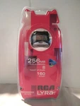 Rca Lyra Portable MP3 Audio Player RD1072 256 Mb ** Nos Factory Sealed New. Price: $65.00.