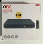 Qfx VP-109 Multimedia Dvd Player W/ Fm Radio Usb Port Rca Remote Control New. Price: $30.98.