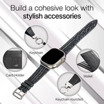 Leather Apple Watch Strap Sizes Alligator Band Packed In Gift Box New. Price: $185.00.