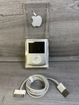Apple Ipod Nano 3RD Gen Fat 4GB Silver Tested Working With Box A1236 Excellent Used. Price: $150.00.
