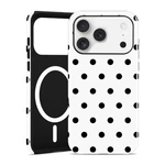 Iphone Pro, Compatible With Magsafe, Cute Mid White Polka Dots, 20N-178PH017 Open. Price: $15.00.