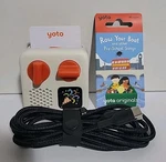 Yoto Mini Portable Audio Player Kids White With 1 Card & Charger Excellent Used. Price: $64.99.