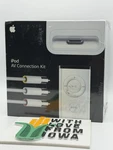 New Apple Ipod Av Connection Kit MA242LL/C Sealed Package - Free Fast Shipping. Price: $194.95.