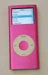 Apple Ipod Nano A1199 2ND Generation Pink 4GB...IN Perfect Working Condition Used. Price: $200.00.