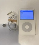 Apple Ipod Video Classic 5TH Generation Enhanced White (30 Gb) With New Battery Used. Price: $139.99.