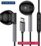 Usb C Samsung Headphones Wired For Galaxy S25 Edge S24 Ultra S23 S22 S21 New. Price: $10.49.