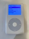 Apple Ipod Classic 4TH Generation White (20 Gb) Works Great Used. Price: $74.99.