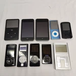 Job Lot 10 Apple Ipod Creative Zen Philips Sony Goodmans MP3 Players For Parts. Price: $203.09.