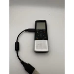 Olympus VN-8100PC Digital Voice Recorder Black Silver Handheld Usb Cable Used. Price: $18.99.