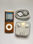 Apple Ipod Nano 4TH Generation Orange (16GB) Mint Used. Price: $109.00.