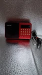 Haetin KK-62 Portable Am/fm Radio Digital Player Red Usb Headphone Jack Used. Price: $26.43.