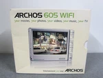 Archos 605 30GB Wi-fi Portable Media Player Dvr 4.3-INCH Lcd New Open Box. Price: $124.95.