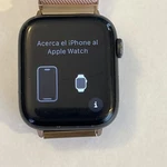 Apple Watch (2NDGEN) 44MM Gps Aluminum W/midnight Sport Band L34 Used. Price: $75.99.