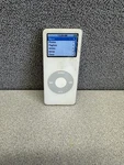 Apple Ipod Nano 1ST Generation White (2 Gb) A1137 Works Lightly Scratched Read Used. Price: $19.99.