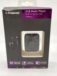 Polaroid 2GB Music Player Built In Sports Clip Store 500 Songs PMP80-2. New Open. Price: $15.00.