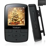 Yoton 64GB MP3 Player Bluetooth 5.2 Hifi Sports Clip Fm Radio Open. Price: $24.95.