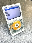 Apple Ipod Video Classic 5.5TH Generation 256GB Clear Front Great Condition Used. Price: $424.95.