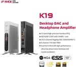 Fiio K19 Dual ES9039SPRO Desktop Dac, 31-BAND Peq, Xmos XU-316,HDMI (black) Open. Price: $1099.00.
